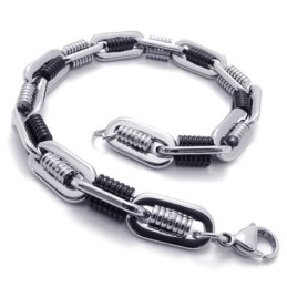 Pulseira De Titânio Com Fabricação Habilidosa, Cores Brilhantes E Duráveis Em Uso