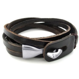 Pulseira De Couro De Titânio De Alta Qualidade Com Formato Elegante E Cores Delicadas