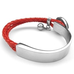 Pulseira De Couro De Titânio Com Design Bonito, Colorido E Confiável
