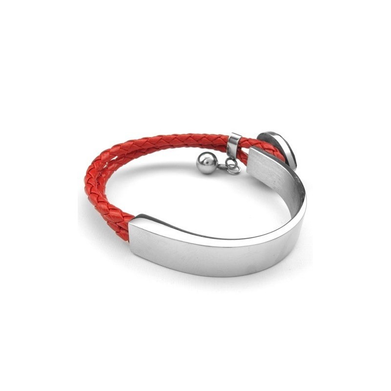 Pulseira De Couro De Titânio Com Design Bonito, Colorido E Confiável