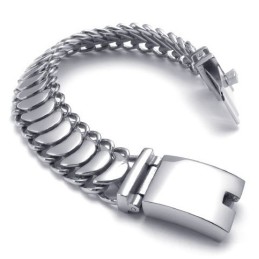 Pulseira De Titânio Com Formato Elegante, Cor Brilhante E Qualidade Confiável