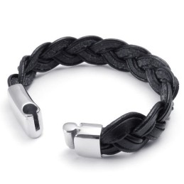 Pulseira De Couro De Titânio Com Design Hábil, Cores Delicadas E Qualidade Confiável