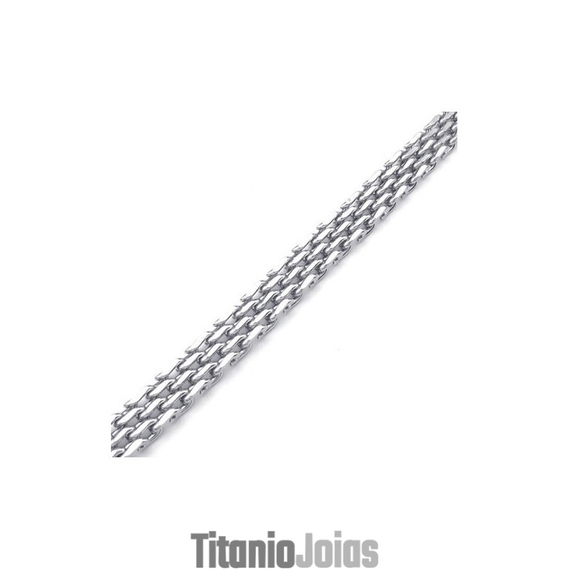 Colar De Titânio De Alta Qualidade Com Brilho E Design Destro