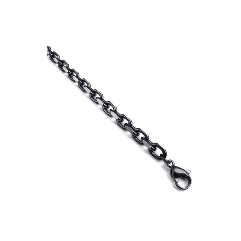 Corrente De Titânio Com Padrões Da Moda, Brilho De Cor E Qualidade Estável