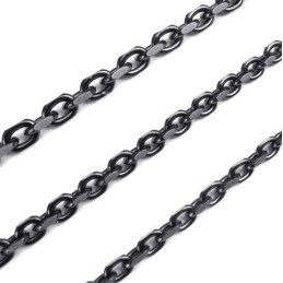 Corrente De Titânio Com Padrões Da Moda, Brilho De Cor E Qualidade Estável