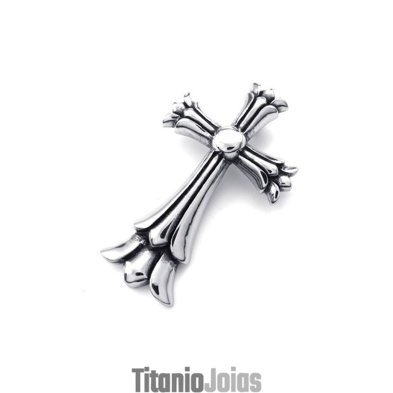 Pingente De Cruz De Titânio De Qualidade Estável E Brilho De Cor Finamente Processado Pingente De Cruz De Titânio De Qualidade Estável E Brilho De Cor Finamente Processado