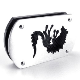 Pingente De Titânio Com Padrões Da Moda, Cores Brilhantes E Duráveis Em Uso