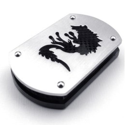 Pingente De Titânio Com Padrões Da Moda, Cores Brilhantes E Duráveis Em Uso