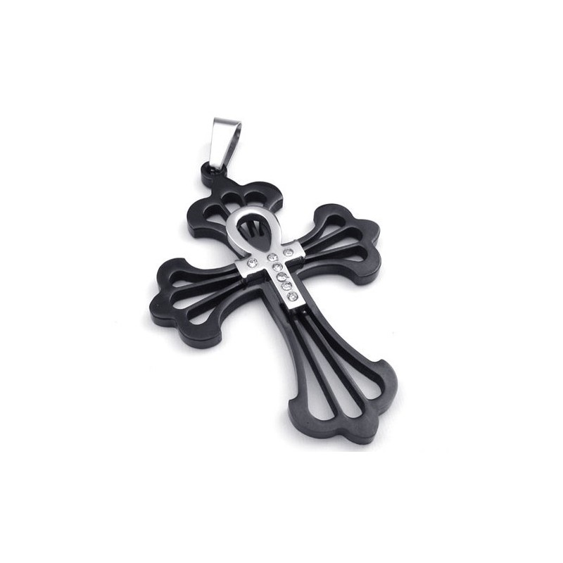 Pingente De Cruz De Titânio Com Design Hábil, Cores Delicadas E Qualidade Confiável Pingente De Cruz De Titânio Com Design Hábil, Cores Delicadas E Qualidade Confiável