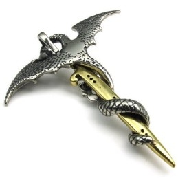 Pingente De Titânio De Alta Qualidade Com Cores Brilhantes E Fabricação Habilidosa