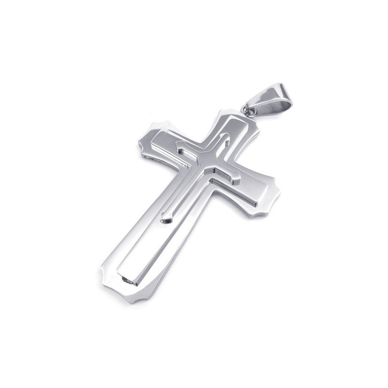 Design Profissional, Cor Brilhante, Qualidade Estável, Pingente De Cruz De Titânio Design Profissional, Cor Brilhante, Qualidade Estável, Pingente De Cruz De Titânio