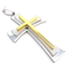 Design Atraente, Cor Brilhante, Reputação Confiável, Pingente De Cruz De Titânio
