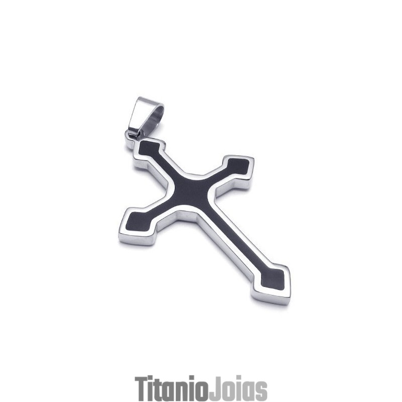 Pingente De Cruz De Titânio De Qualidade Superior, Formato Elegante, Cor Brilhante Pingente De Cruz De Titânio De Qualidade Superior, Formato Elegante, Cor Brilhante