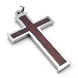 Design Profissional, Cores Delicadas, Qualidade Estável, Pingente De Cruz De Titânio