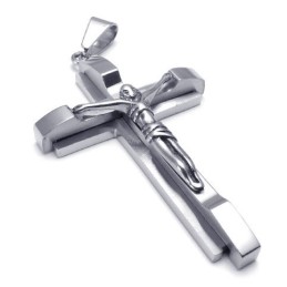 Design Profissional, Brilho De Cores, Pingente De Cruz De Titânio Da Rainha Da Qualidade