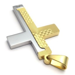 Pingente De Cruz De Titânio Com Cores Brilhantes E Finamente Processadas Para Uma Reputação Duradoura