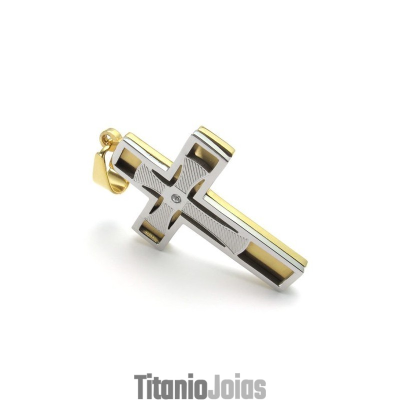 Pingente De Cruz De Titânio Com Cores Brilhantes E Finamente Processadas Para Uma Reputação Duradoura Pingente De Cruz De Titânio Com Cores Brilhantes E Finamente Processadas Para Uma Reputação Duradoura