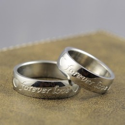 Anel De Casal Para Sempre Com Amor