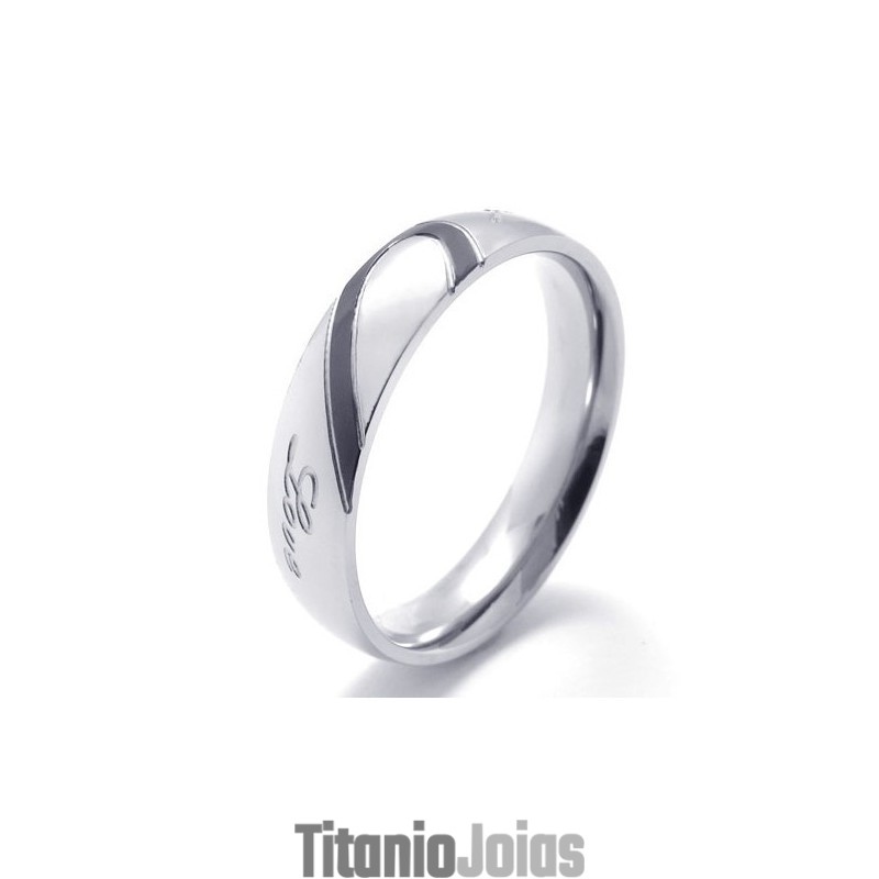 Anel De Titânio Com Formato Elegante, Cor Brilhante E Excelente Qualidade Anel De Titânio Com Formato Elegante, Cor Brilhante E Excelente Qualidade