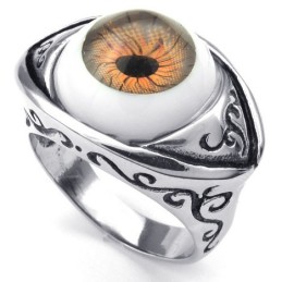 Anel De Titânio Com Design Bonito, Cor Brilhante E Qualidade Estável